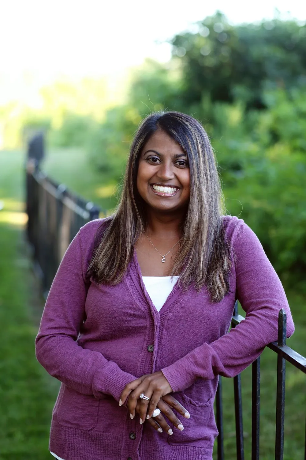 Photo of Julia Martens in a park